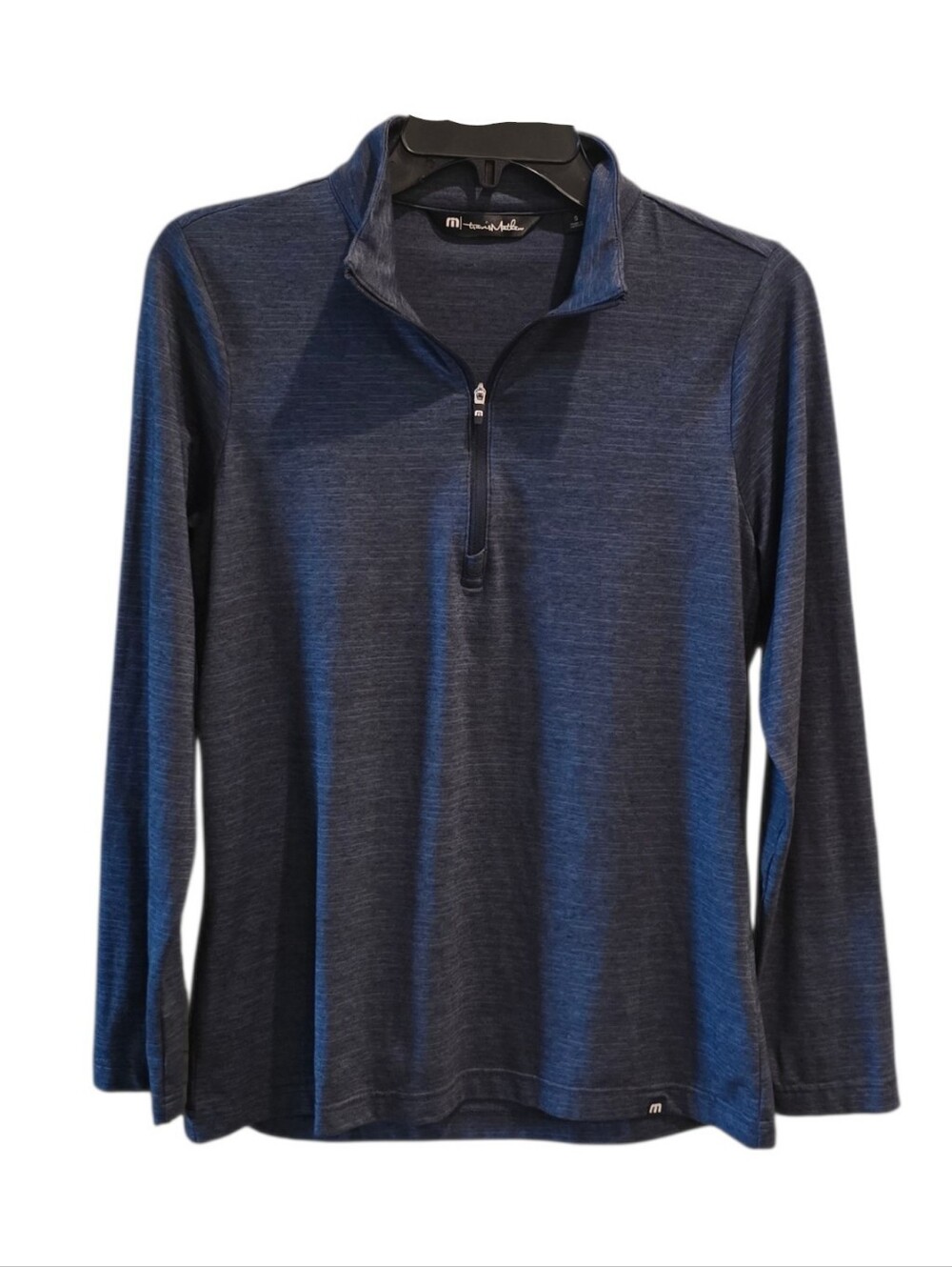 💜 Travis Mathew Crestview Quarter Zip 1/4 Zip Long Sleeve Tee Women's Tm1ww003